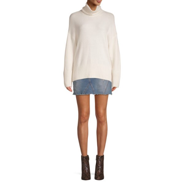 Slouchy Turtleneck Sweater Women's (Copy) - Image 2